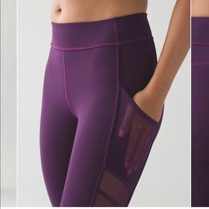 Lululemon Purple Wild and Free Leggings